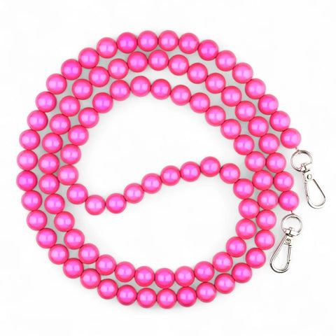 Telefonkette / Handykette XXL - 14mm Perlen - Candy Pink