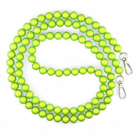 Telefonkette / Handykette XXL - 14mm Perlen - Lime Green