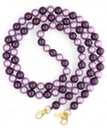 Telefonkette / Handykette XXL - 14mm Perlen - Lila Flieder