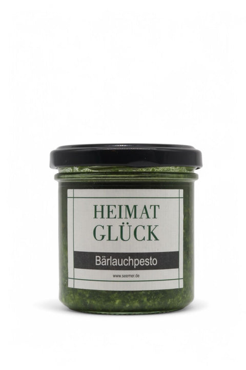 Bärlauch Pesto  vom Hofladen Seemer in Wenholthausen im Store der Walddesignerin
