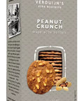 Herzhafte Waffel Cracker mit Erdnüssen