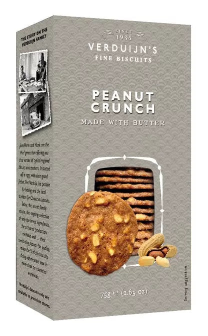 Herzhafte Waffel Cracker mit Erdnüssen