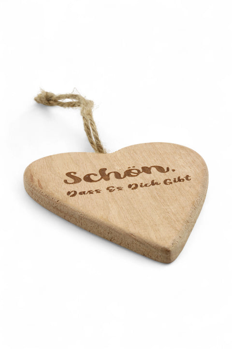 Deko-Herz  - Schön das es Dich gibt