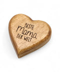 Herz aus Holz mit Gravur - Beste Mama der Welt