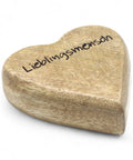Holzherz mit Gravur Lieblingsmensch
