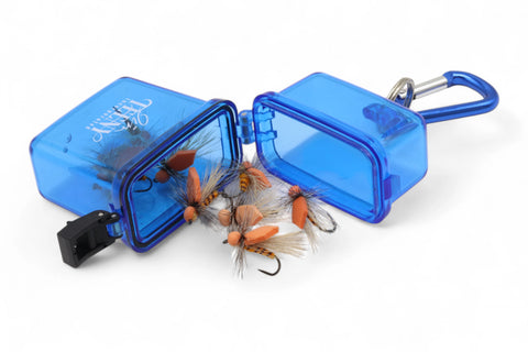 Kleine wasserdichte Fliegenbox von Jim Teeny USA