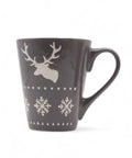 Keramik Tasse Hirsch - Grau
