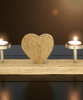 Teelichthalter mit Herz