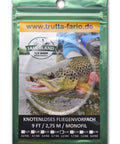 Knotenloses konisch gezogenes monofiles Fliegenvorfach im Fly Shop Sauerland