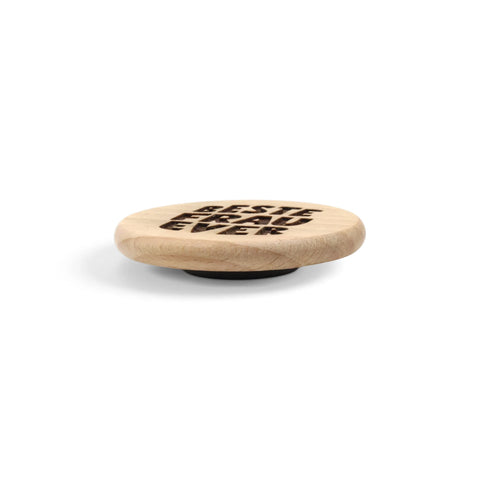 Kühlschrankmagnet „Beste Frau Ever“ aus Holz - WALDDESIGNERIN® 