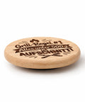 Kühlschrankmagnet aus Holz "Grillregel #1 - Alles unter 500 Gramm ist Aufschnitt" - WALDDESIGNERIN® 
