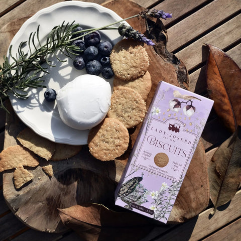 Lady Joseph Kekse mit Karamell und Sesam