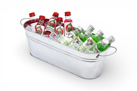 Likör Snack Box - Grenadine & Waldmeister - Ideal für jede Party - Jetzt bestellen!