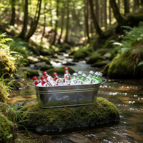 Likör Snack Box - Grenadine & Waldmeister - Ideal für jede Party - Jetzt bestellen!