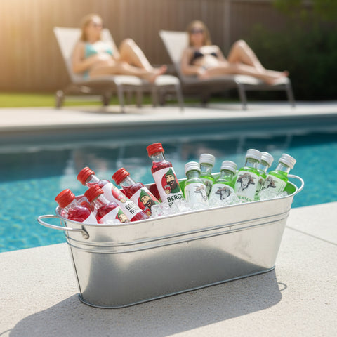 Likör Snack Box - Grenadine & Waldmeister - Ideal für jede Party - Jetzt bestellen!