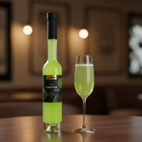 Limetten Likör naturtrüb – 200 ml