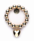 Magic Pearl Perlenarmband "Heart of Wild" - Gold