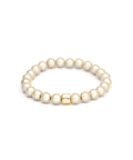 Magic Pearl Perlenarmband "Champagner" 8mm