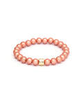 Magic Pearl Perlenarmband in der Farbe Apricot