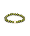 Magic Pearl Perlenarmband "Olive Fine" 8mm