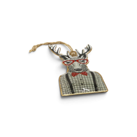 Metallanhänger Harry Hirsch - WALDDESIGNERIN® 
