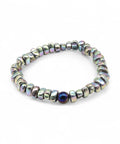Wunderschönes Perlenarmband Rainbow - Blue Pearl von der Marke PEARLS®