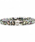 Wunderschönes Perlenarmband Rainbow - White Pearl von der Marke PEARLS®