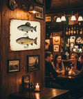 Blechschild Äsche & Bachforelle - Fliegenfischen - WALDDESIGNERIN® 