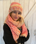 WILDBLUT® Set Mütze & Schal Multicolor - Hergestellt in Deutschland