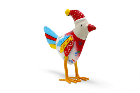 Mützen Vogel aus Blech - Deko kaufen im Sauerland / Eslohe - Wenholthausen