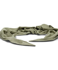 Musselinschal / Dreieckstuch XXL in Olive - WALDDESIGNERIN® 
