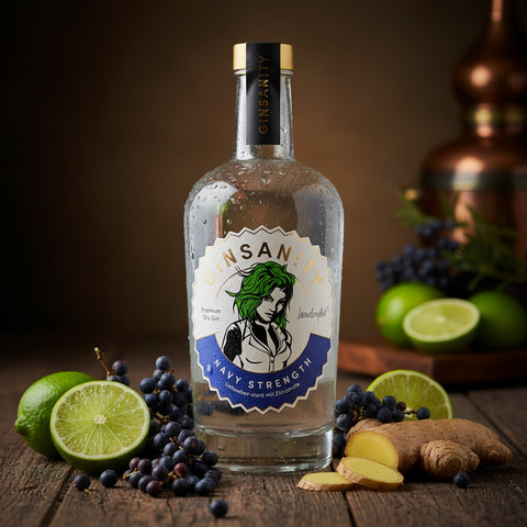 GiNSAN!TY - Navy Strength Gin