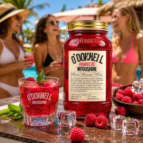 O’DONNELL MOONSHINE - Himbeere - 700 ml