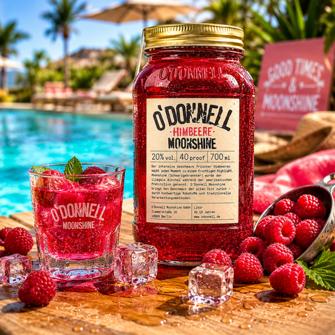 O’DONNELL MOONSHINE - Himbeere - 700 ml