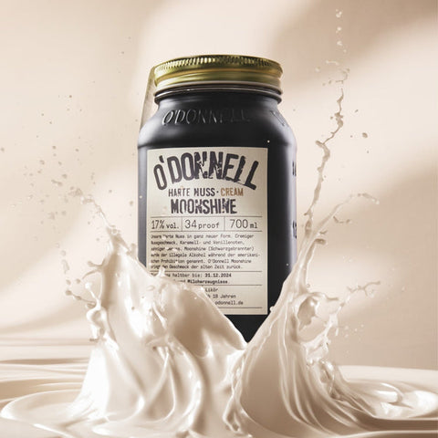 O’DONNELL MOONSHINE - Harte Nuss Cream - 700 ml - WALDDESIGNERIN® 