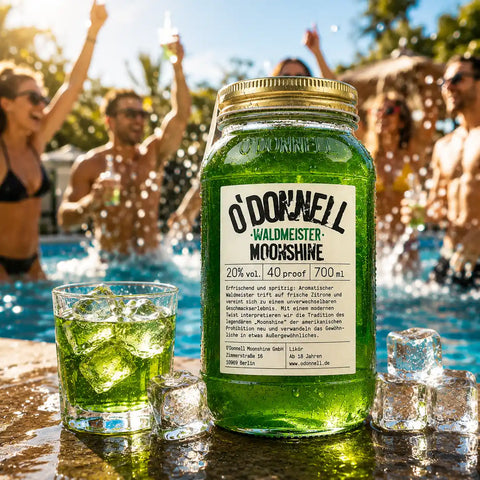O’DONNELL MOONSHINE Waldmeister Likör - WALDDESIGNERIN®