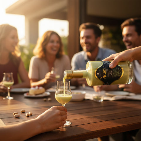 Der leckerste Pistazienlikör von Madame Cheri, unfassbar lecker mit echten Pistanzienstückchen