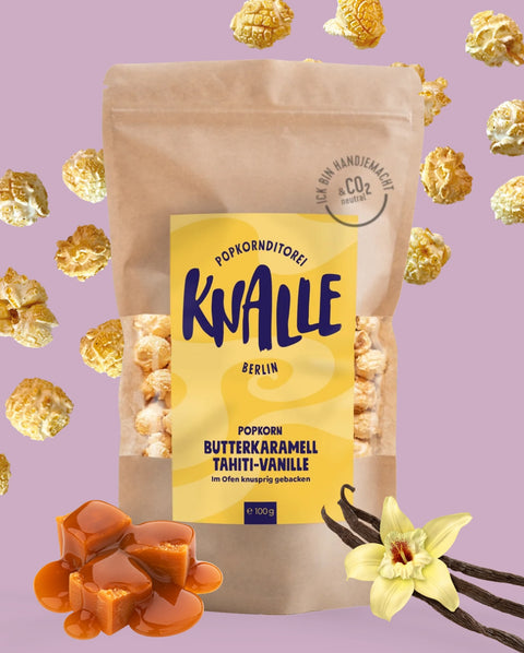 Popcorn - Butterkaramell Tahiti-Vanille