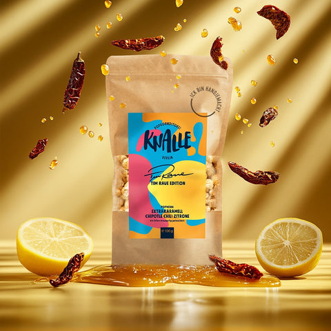 Popcorn - Extrakaramell Chipotle Chili Zitrone – Tim Raue Edition