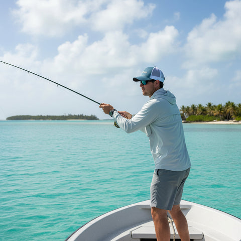 SAGE Mesh Back Hat - Baseball Cap - Blue