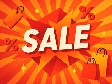 Buntes Banner Sale