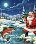 Santa goes Fishing - Adventskalender für Fliegenfischer