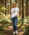 Damen T-Shirt Sauerland meine Heimat mit Kuh