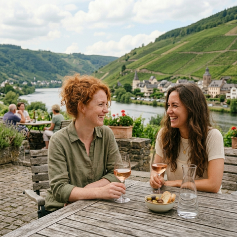 Saufziege Rosé Cuvée - frech. wild. wunderbar.