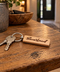 Holz-Schlüsselanhänger „SAUERLAND“ - WALDDESIGNERIN® 