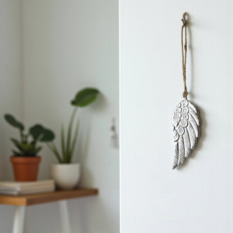 Engelsflügel Anhänger aus Metall
