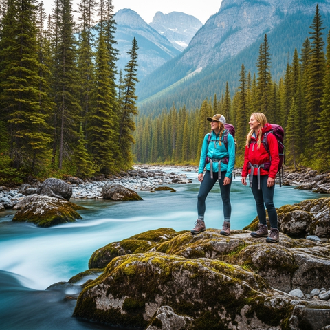 "Canadian Socks" THERMO Woll Socken - Bordeaux Rot