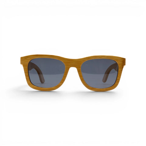 Sonnenbrille Bambus mit Sauerland Gravur - Grey