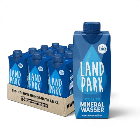 Stiftsquelle Mineralwasser Landpark NATURELL 0,5 Liter still – WALDDESIGNERIN®