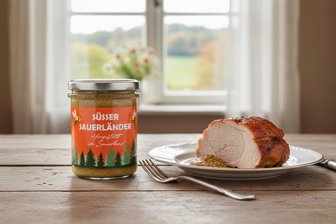 Süßer Sauerländer Senf mit Imkerhonig